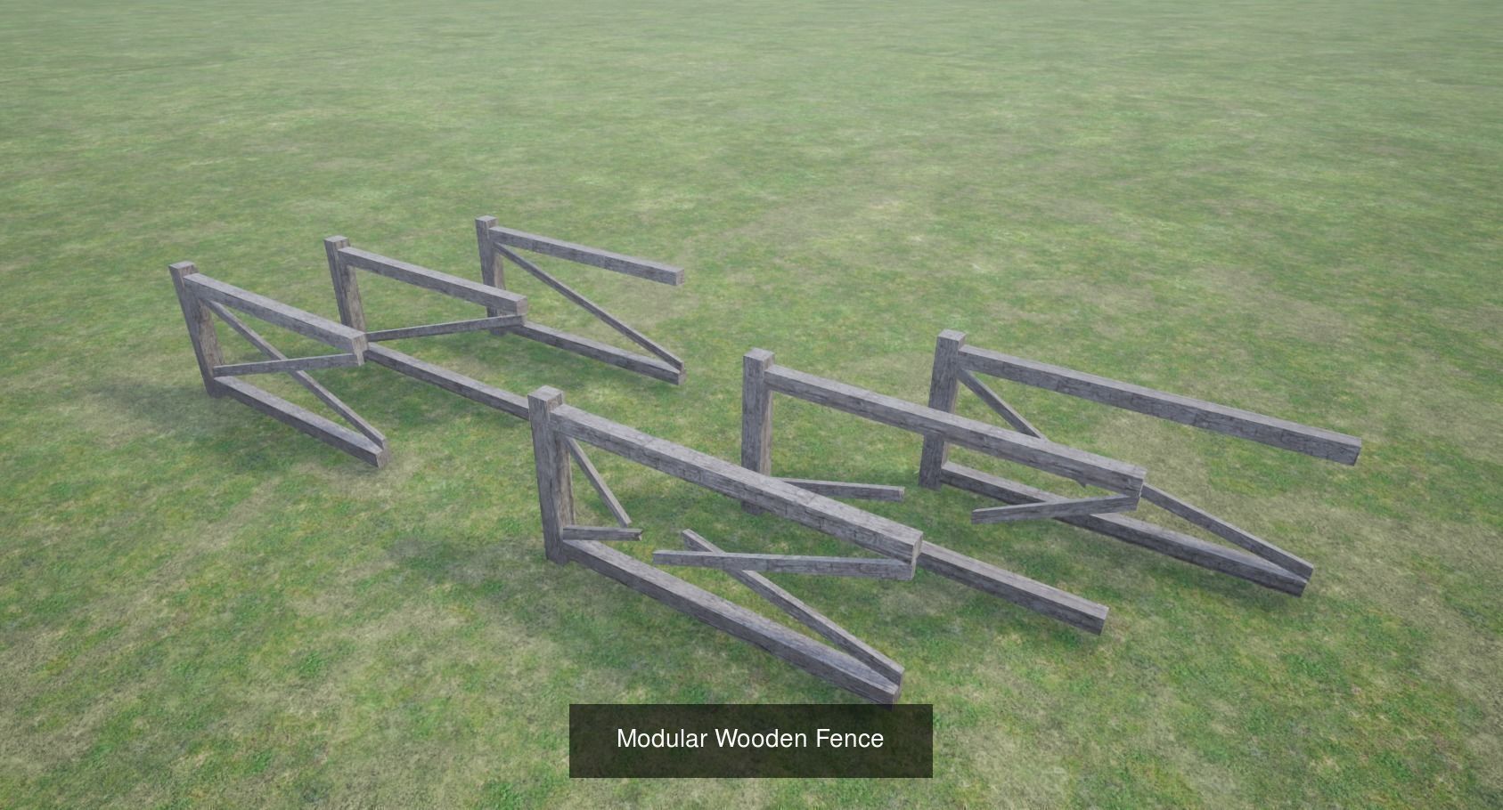 Wooden Fence Collection  _20