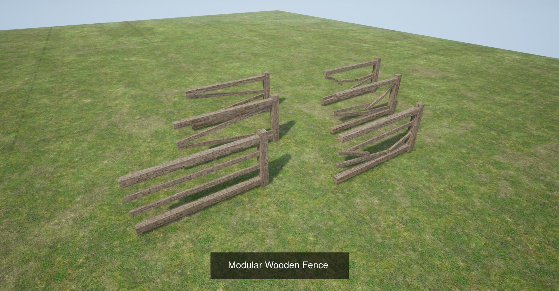 Wooden Fence Collection  _21