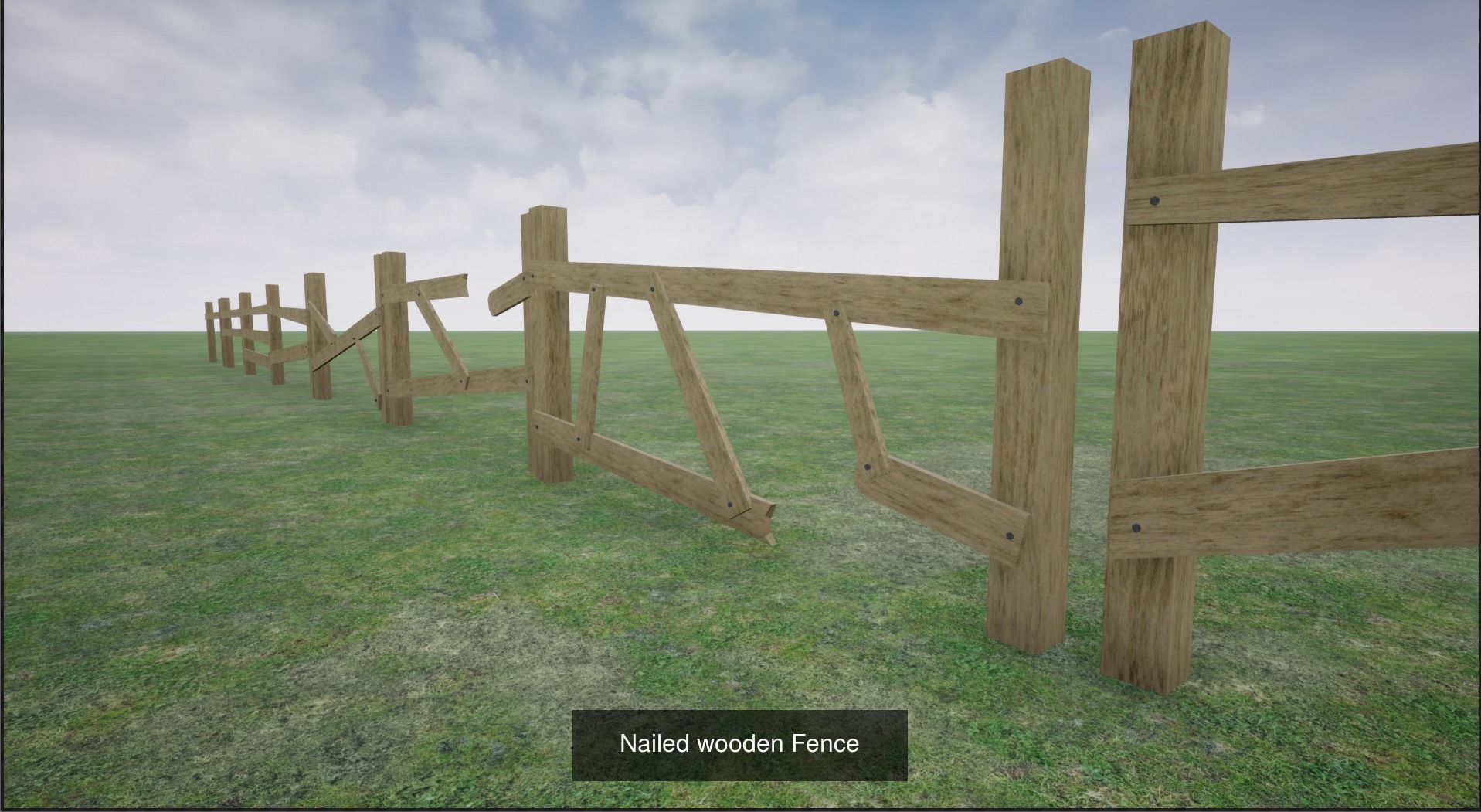 Wooden Fence Collection  _32