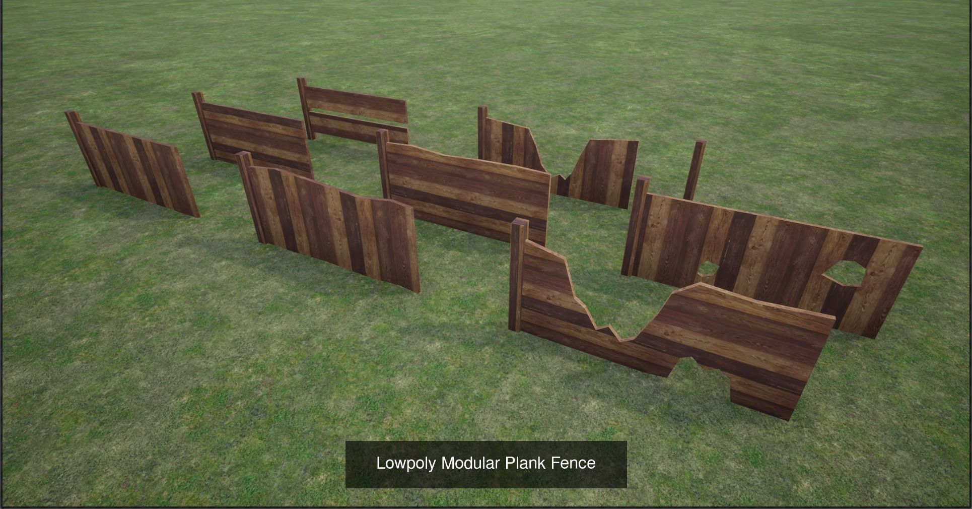 Wooden Fence Collection  _14