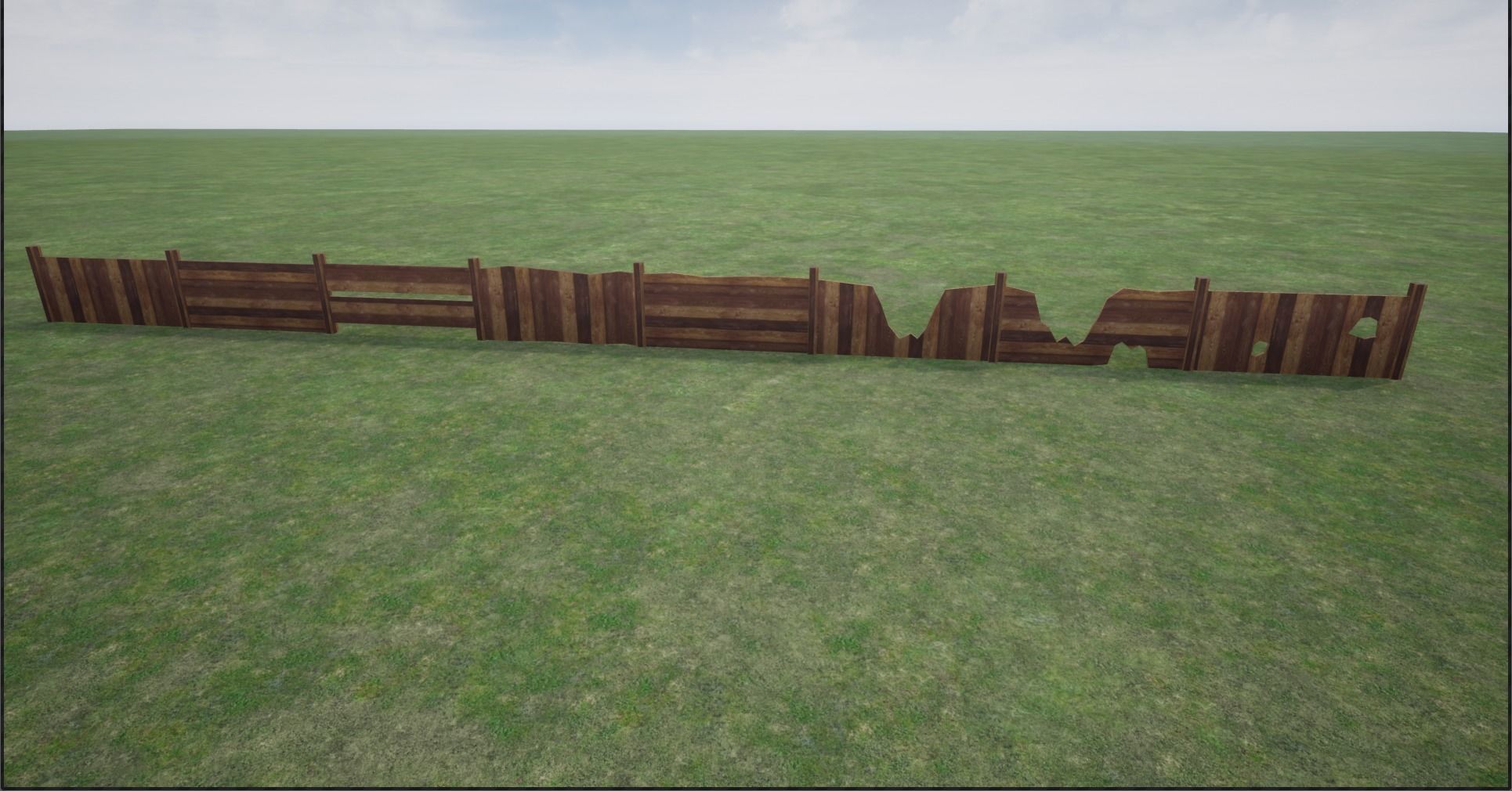 Wooden Fence Collection  _38