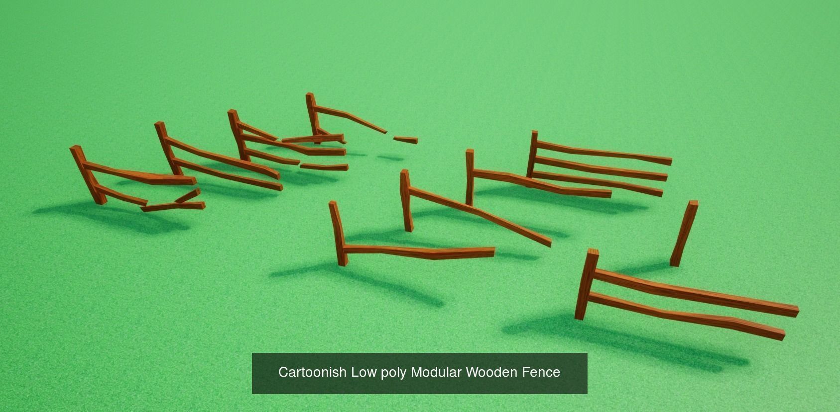 Wooden Fence Collection  _29