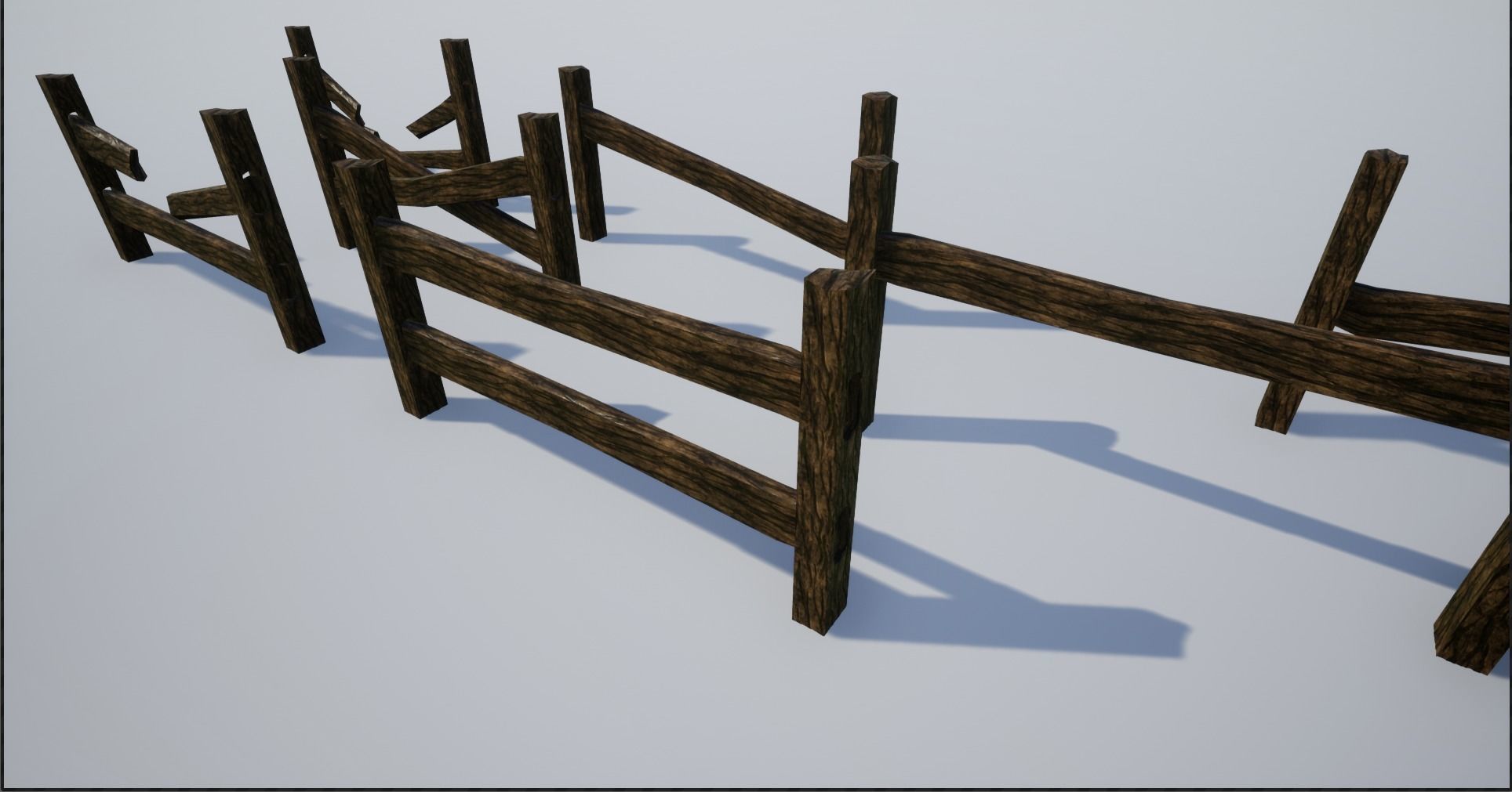 Wooden Fence Collection  _47