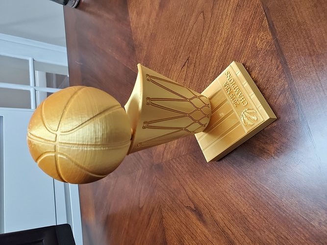 2019 Toronto Raptors Championship Trophy 3D print model