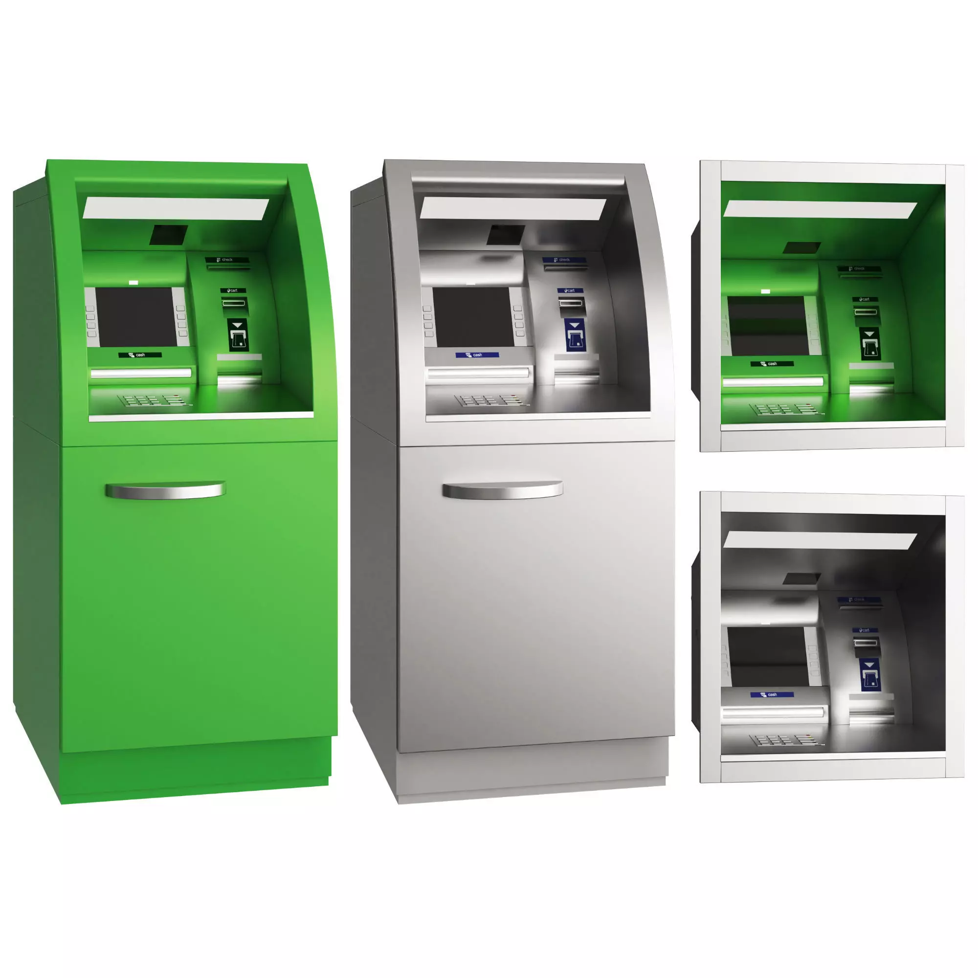 ATM machine 3D model_0