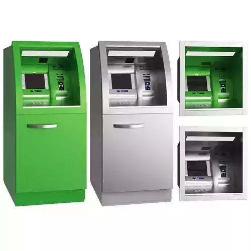 ATM machine 3D model
