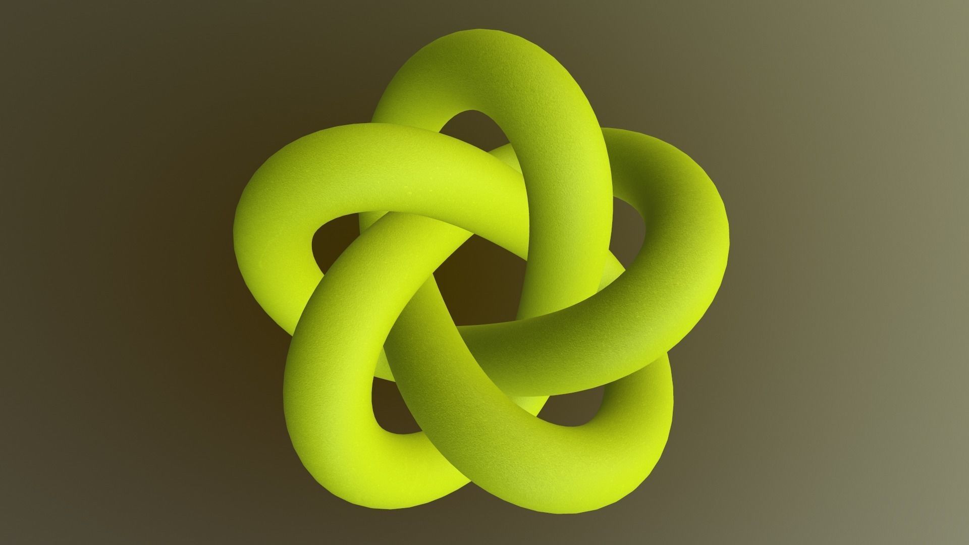 3D model Torus Knot 3-7 5 VR / AR / low-poly | CGTrader