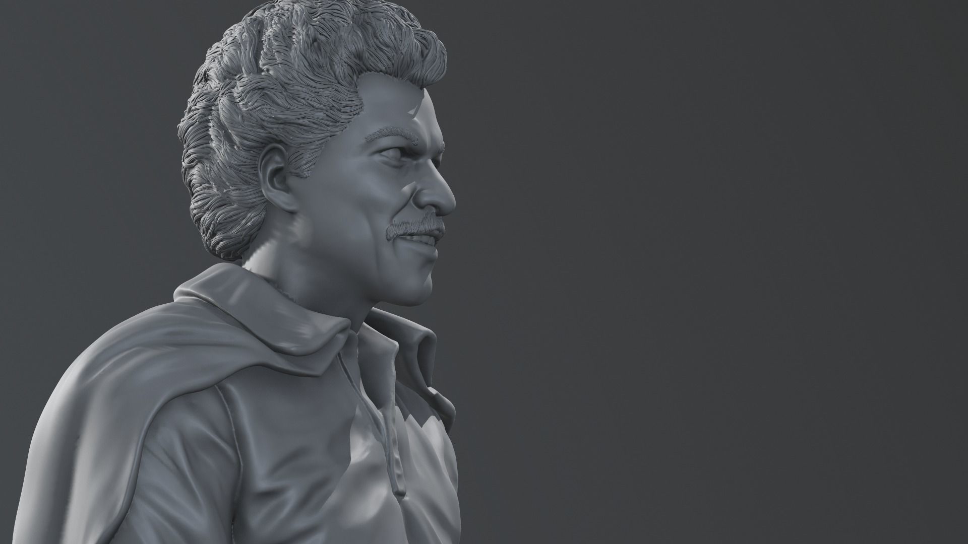 Billy Dee Williams - Lando Calrissian - Star Wars 3D print model_13