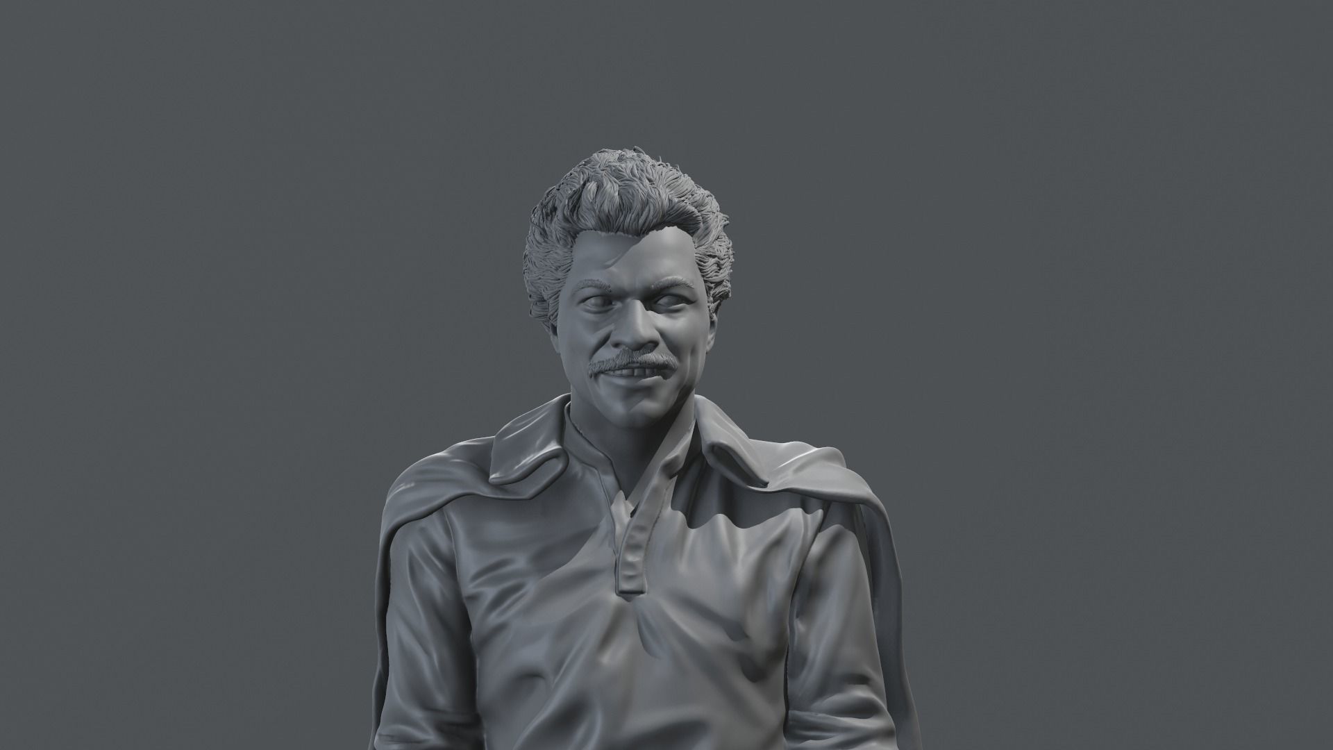 Billy Dee Williams - Lando Calrissian - Star Wars 3D print model_19