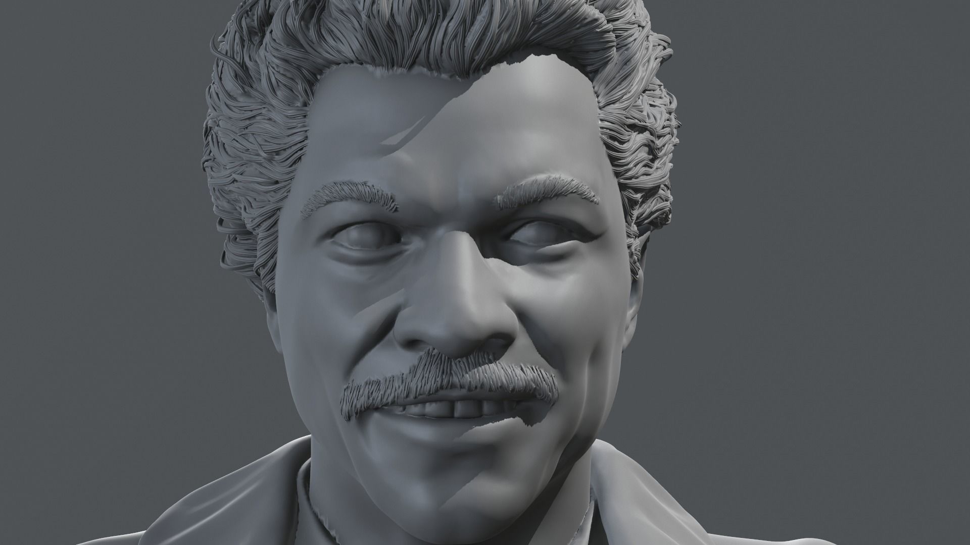 Billy Dee Williams - Lando Calrissian - Star Wars 3D print model_20