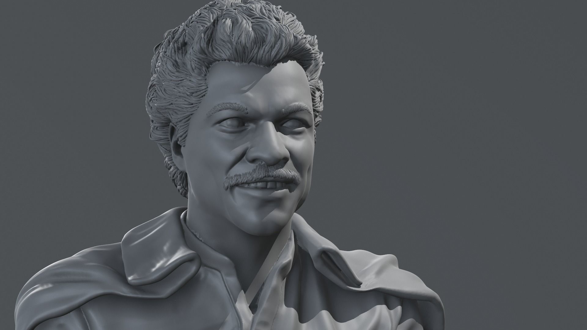 Billy Dee Williams - Lando Calrissian - Star Wars 3D print model_15