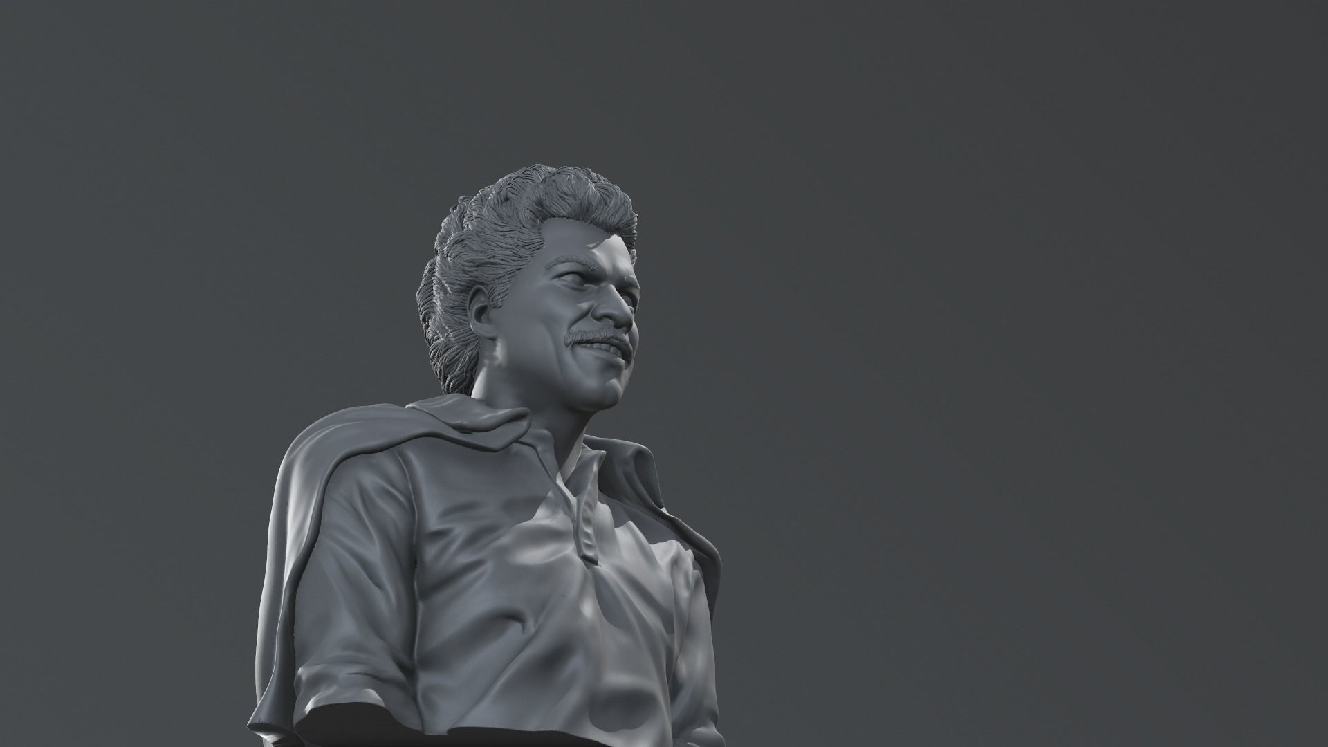 Billy Dee Williams - Lando Calrissian - Star Wars 3D print model_7