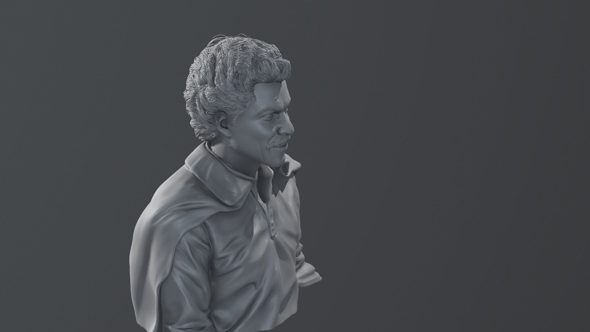 Billy Dee Williams - Lando Calrissian - Star Wars 3D print model_5