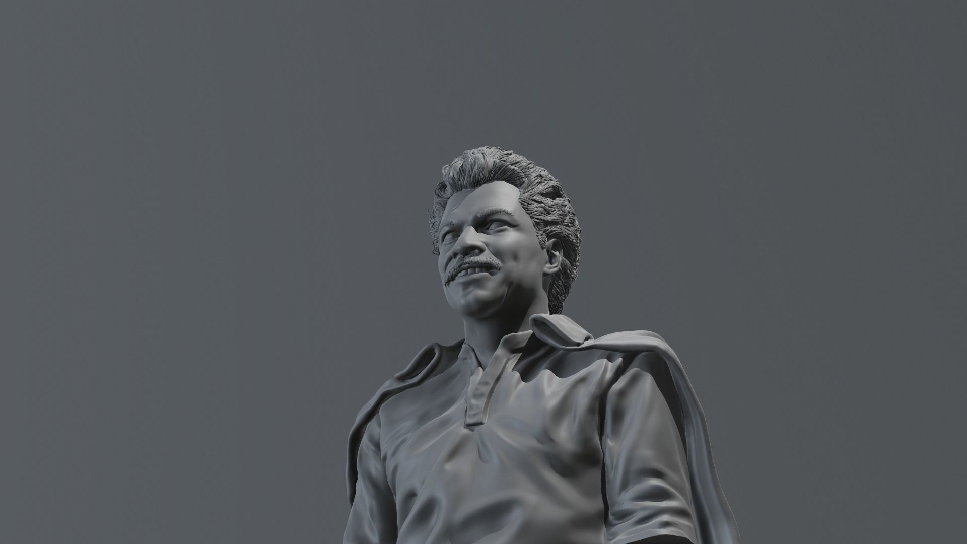 Billy Dee Williams - Lando Calrissian - Star Wars 3D print model_11
