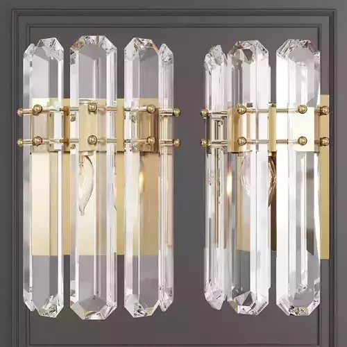 Restoration Hardware BONNINGTON SCONCE Brass