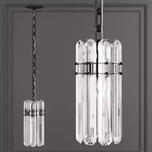 Restoration Hardware BONNINGTON SMALL PENDANT Black