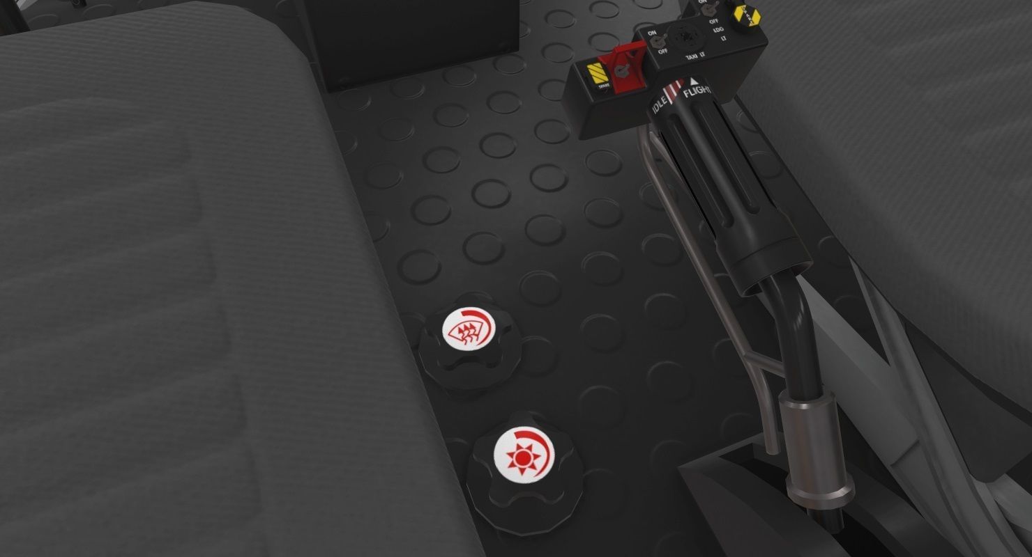 AS-350 Miami Dade Police Low-poly 3D model_14