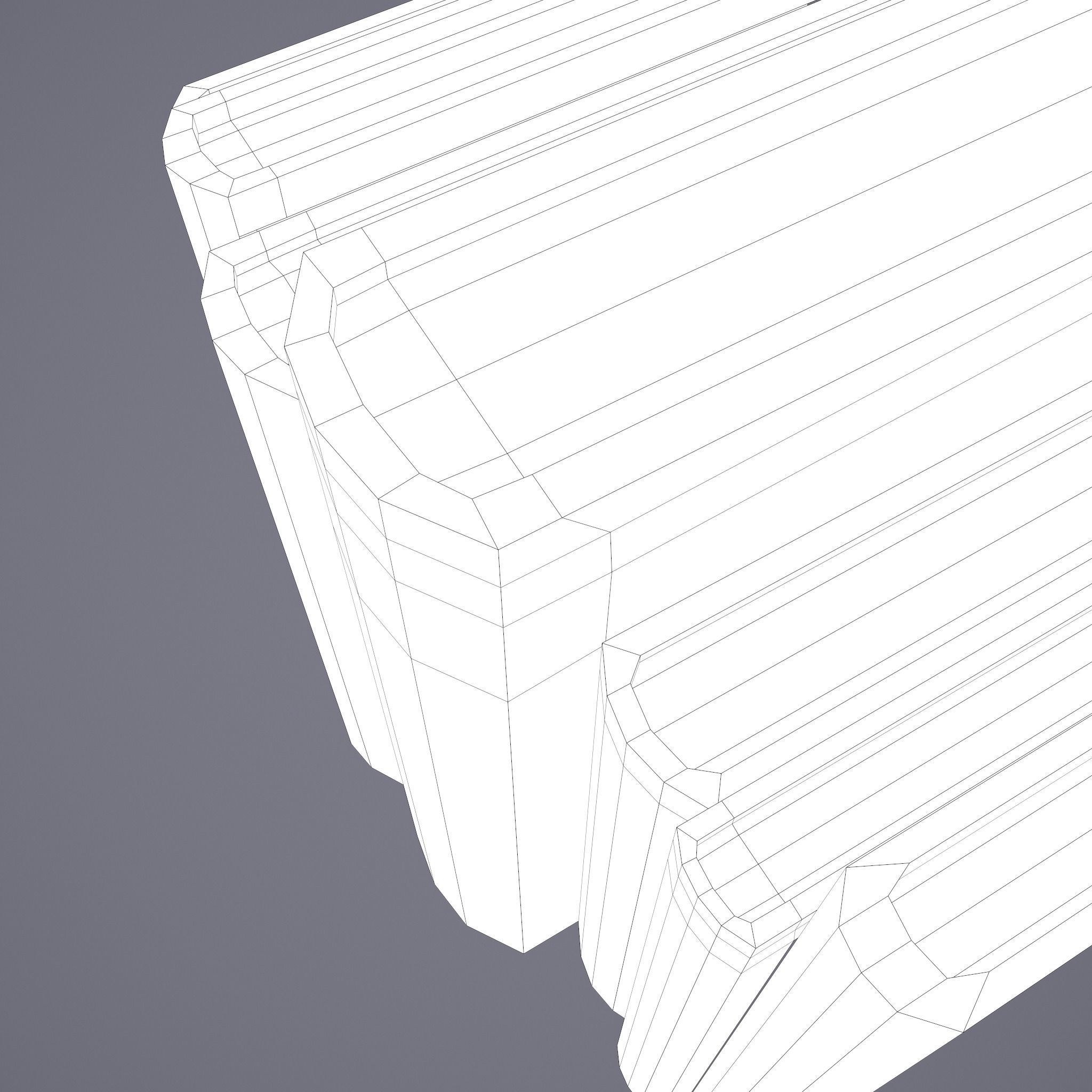 Medieval Books Row 3 Designs 1 2 and 3 3D Model Collection_37