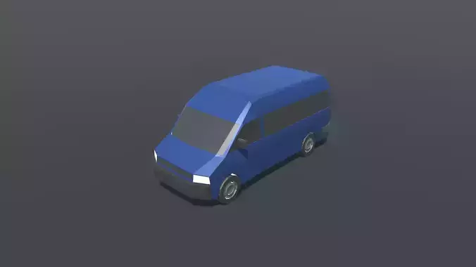Van lowpoly