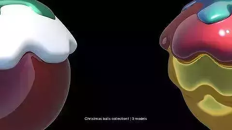 Christmas balls collection1 