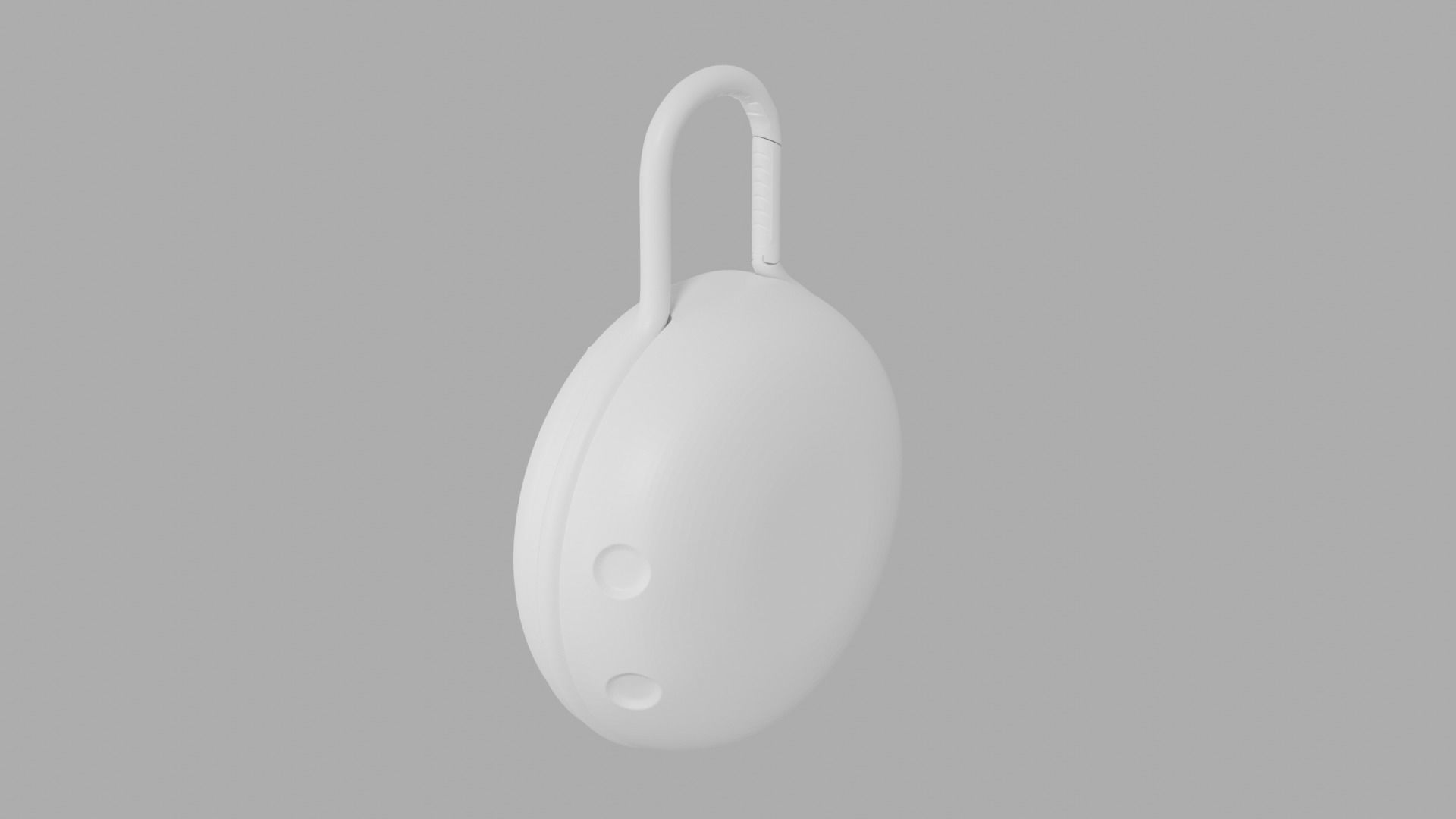 Portable speaker Clip 3 Low-poly 3D model_7