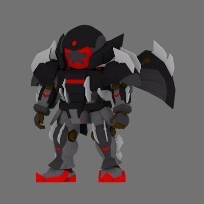 Super Mecha 20 - Koor of Code Name K0012 - 3D Print Ready 3D print model_1