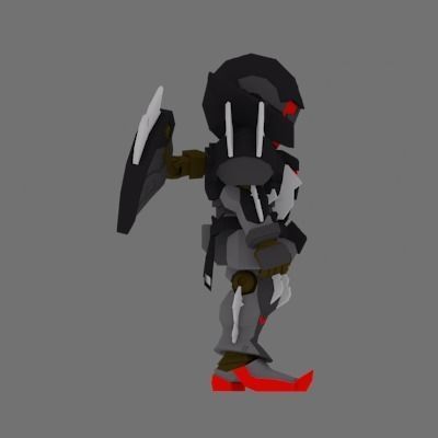 Super Mecha 20 - Koor of Code Name K0012 - 3D Print Ready 3D print model_4