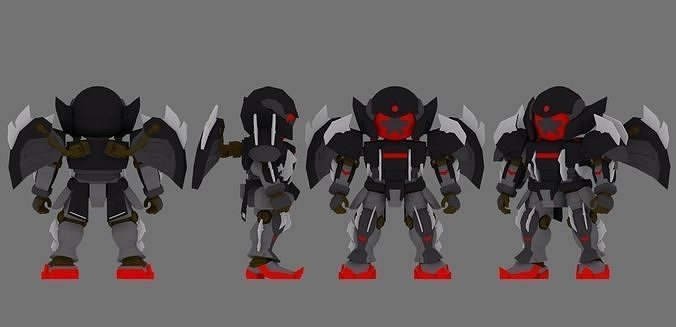 Super Mecha 20 - Koor of Code Name K0012 - 3D Print Ready 3D print model