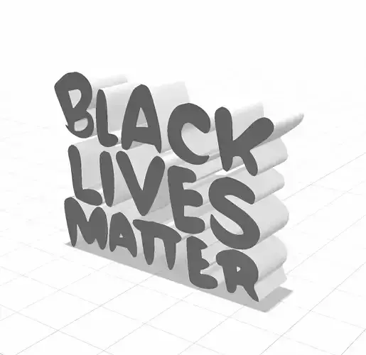 Black Lives Matter Graffiti Tag