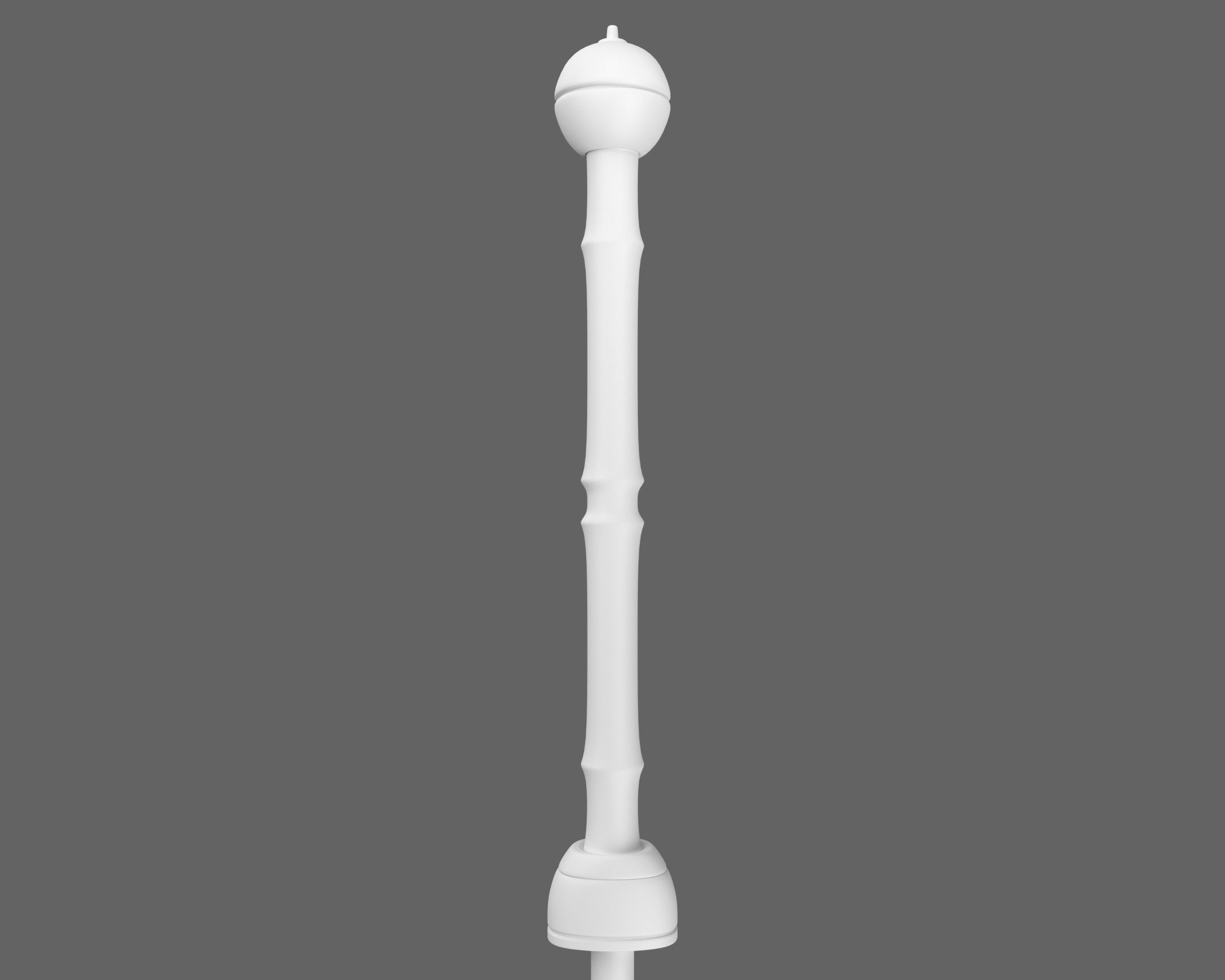 Ancient Roman Mace Low-poly 3D model_15
