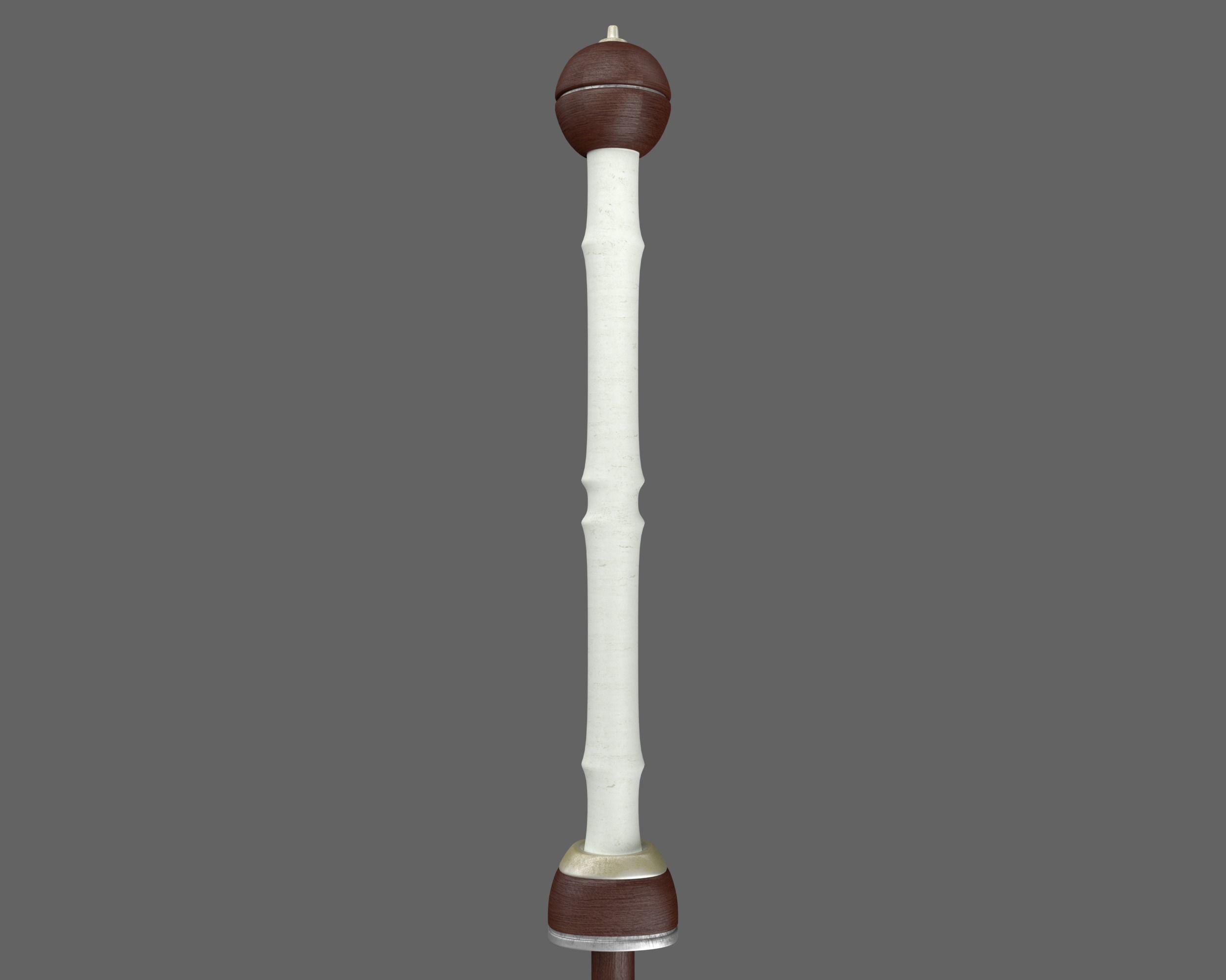 Ancient Roman Mace Low-poly 3D model_14