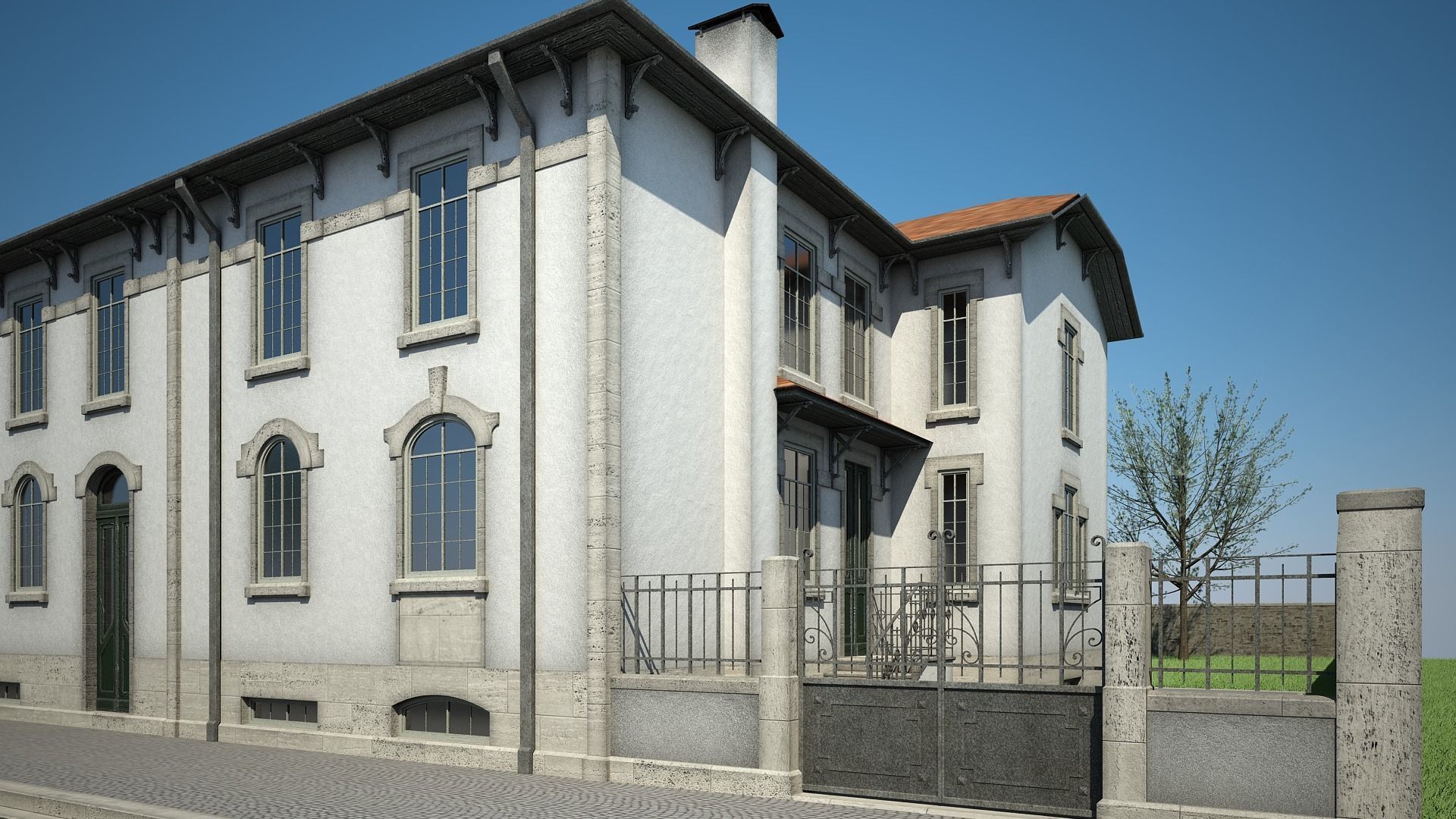 House 01 3D model_2