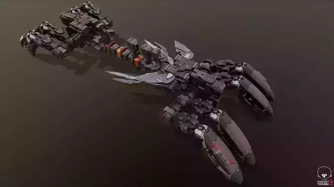 scifi-model535 sci - fi robot