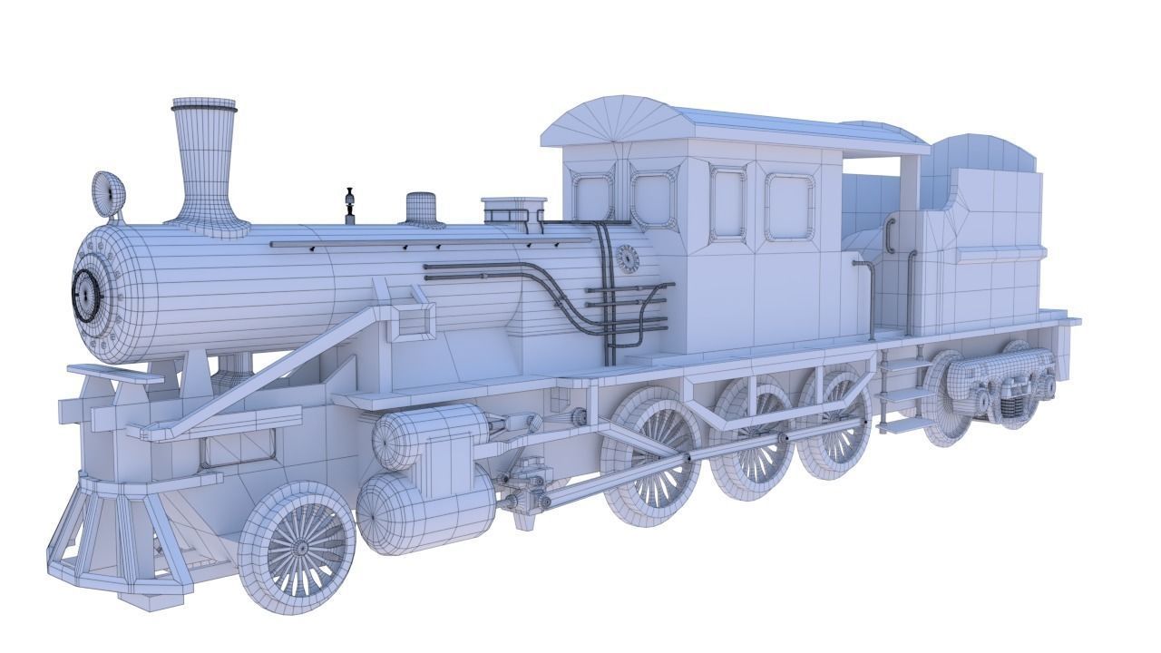 steam train engine 3D model_17