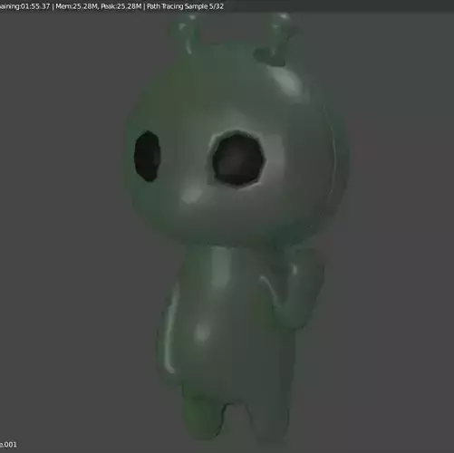 Plastic Toy - Alien Friend