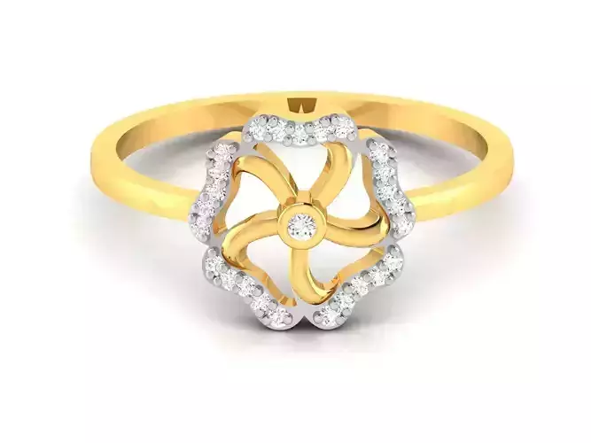 Women Band Ring 3dm render detail 3D print model