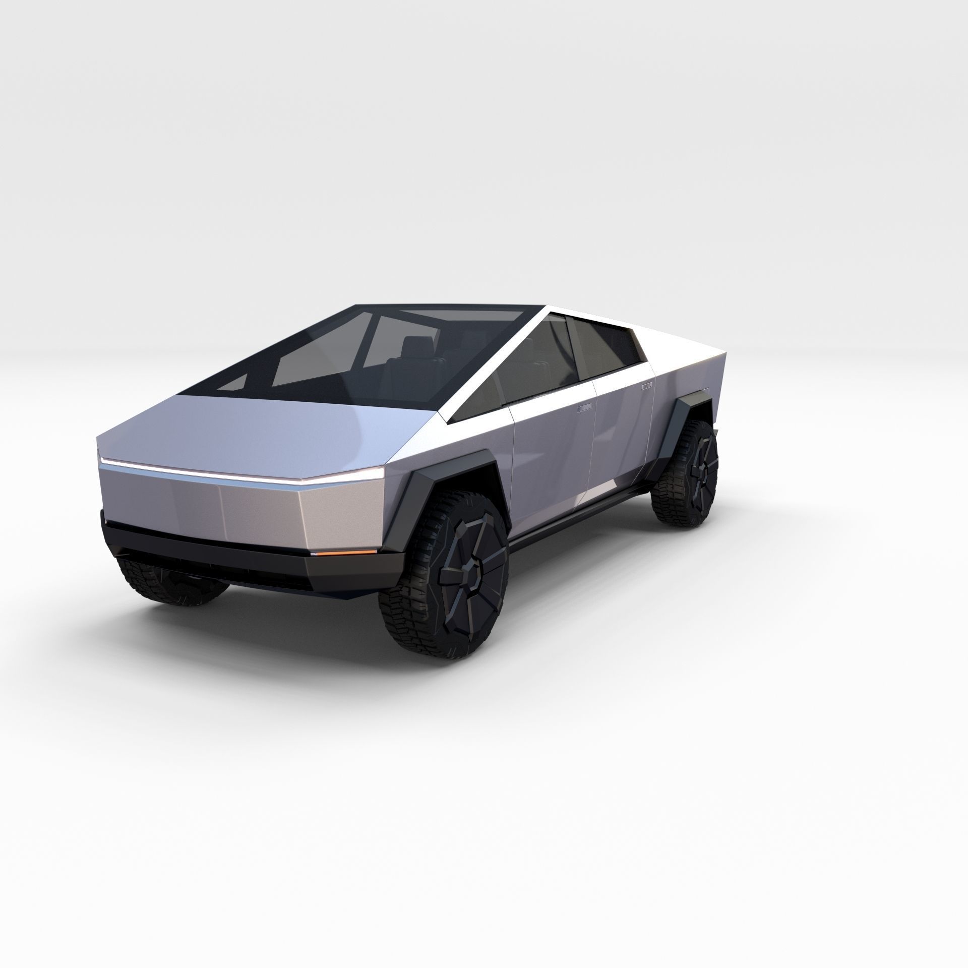 Tesla Cybertruck 3D model_2