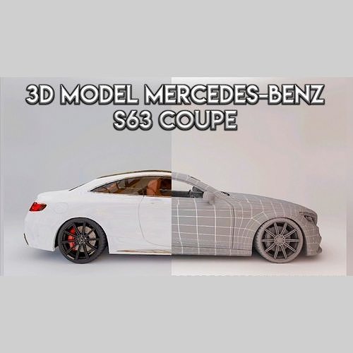  Mercedes-Benz S-Class Coupe  3D model