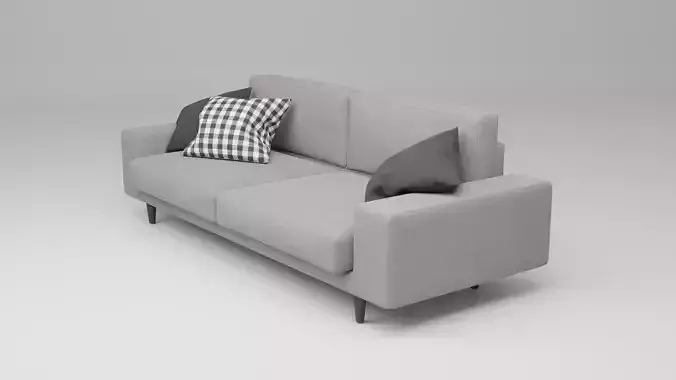 Fabric sofa