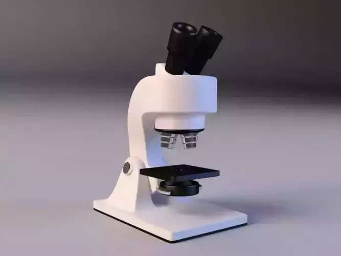Cartoon Microscope
