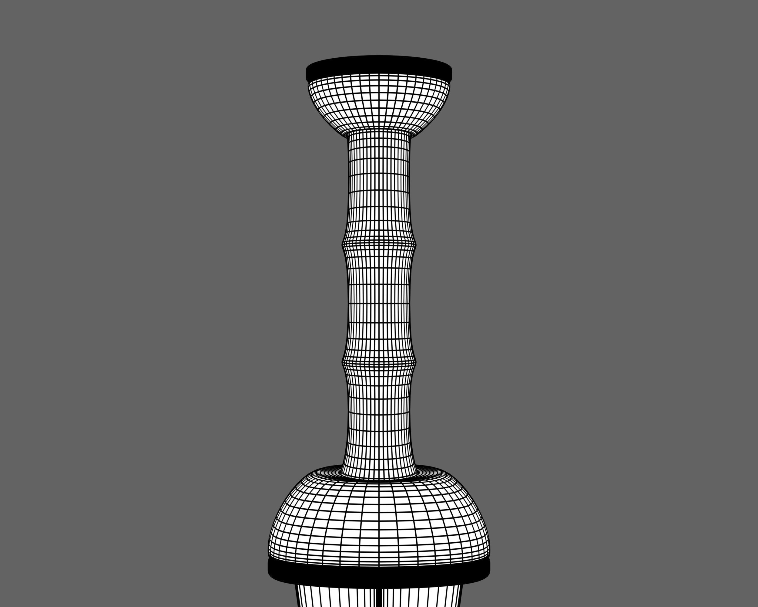 Ancient Roman Pugio Low-poly 3D model_16