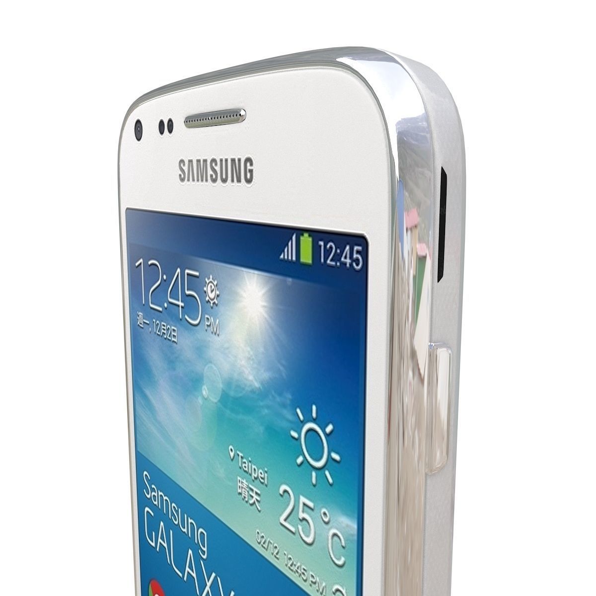 Samsung Galaxy Star 2 Plus White 3D model_9