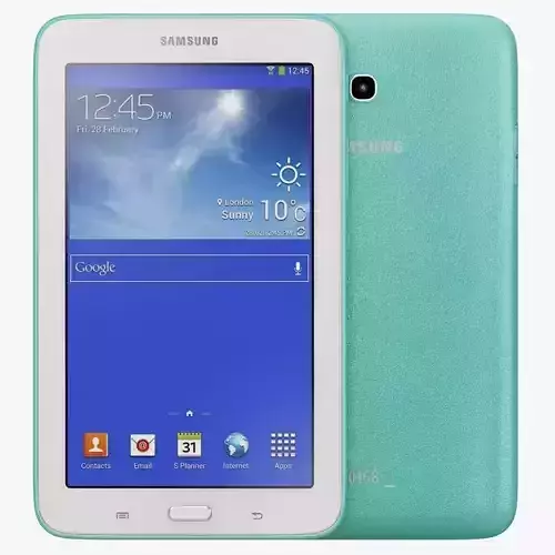 Samsung Galaxy Tab 3 Lite 7 0 3G blue 3D model