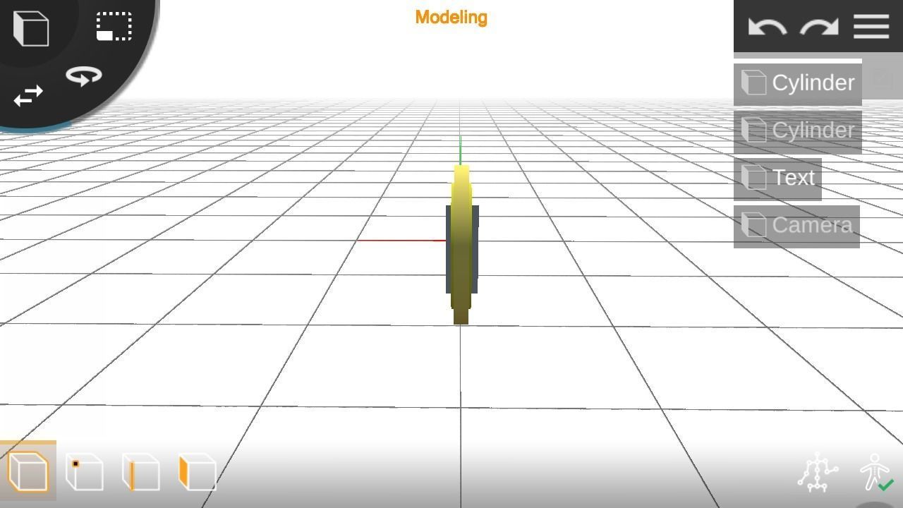 Coin or money Low-poly 3D model_1