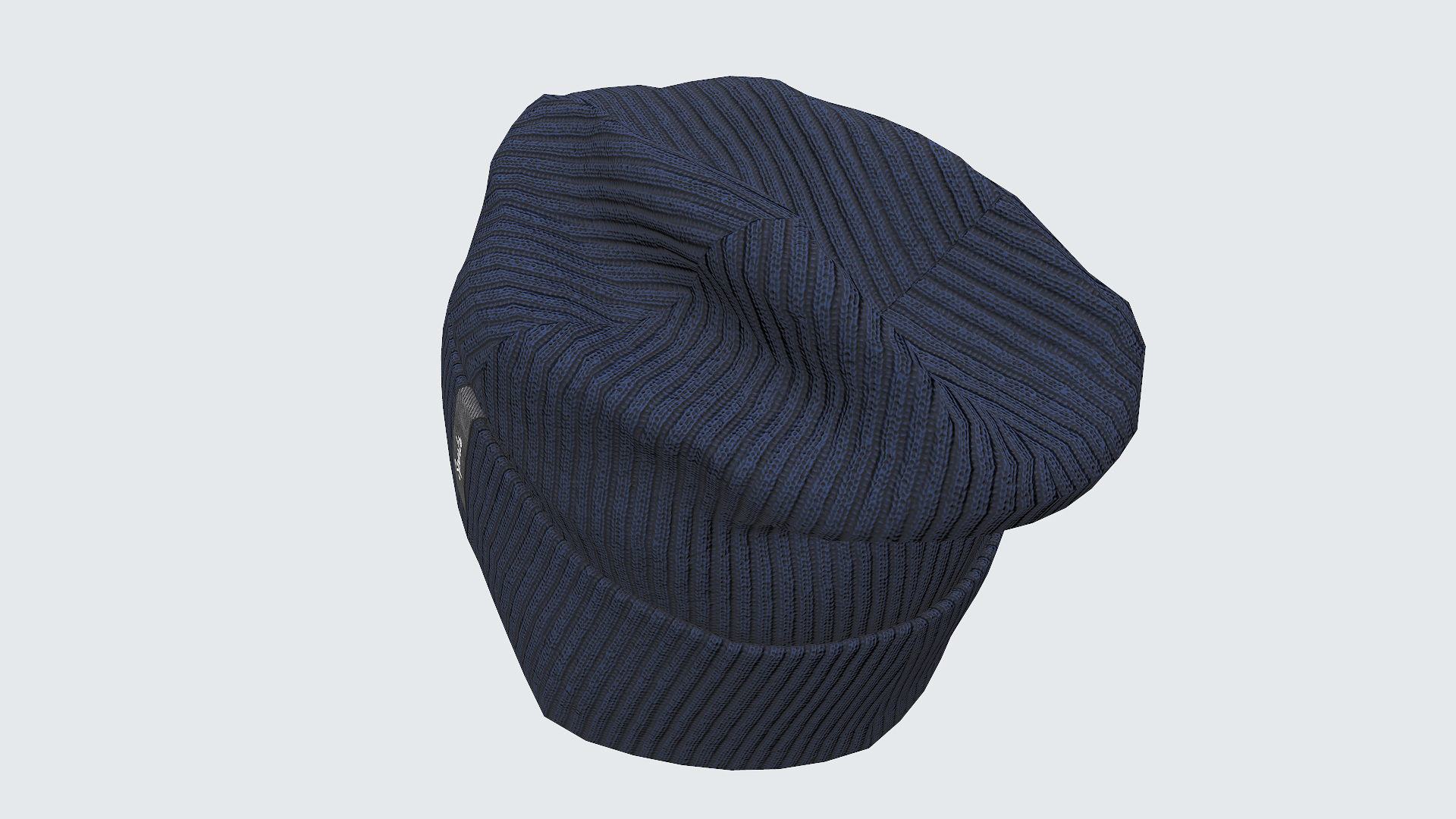 Beanie cap winter hat PBR game ready Low-poly 3D model_23