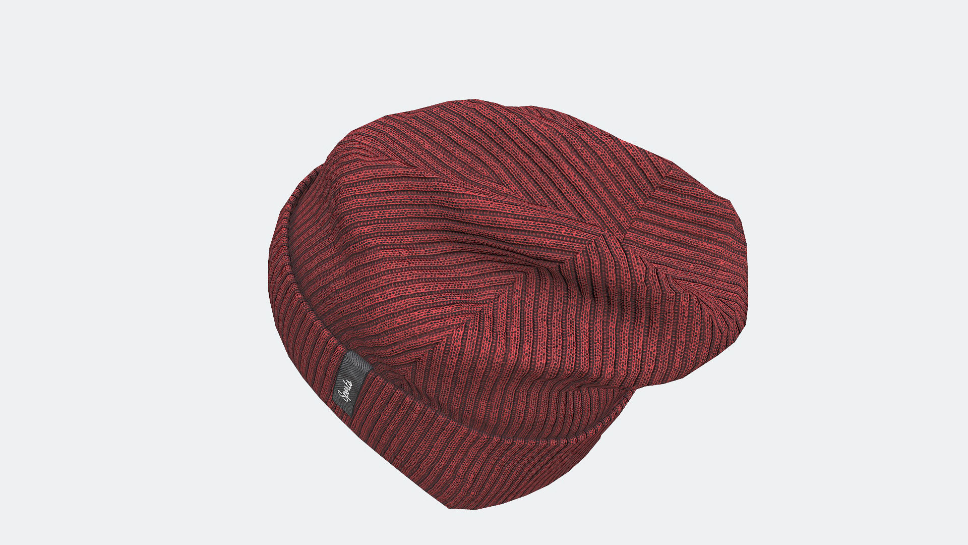 Beanie cap winter hat PBR game ready Low-poly 3D model_15