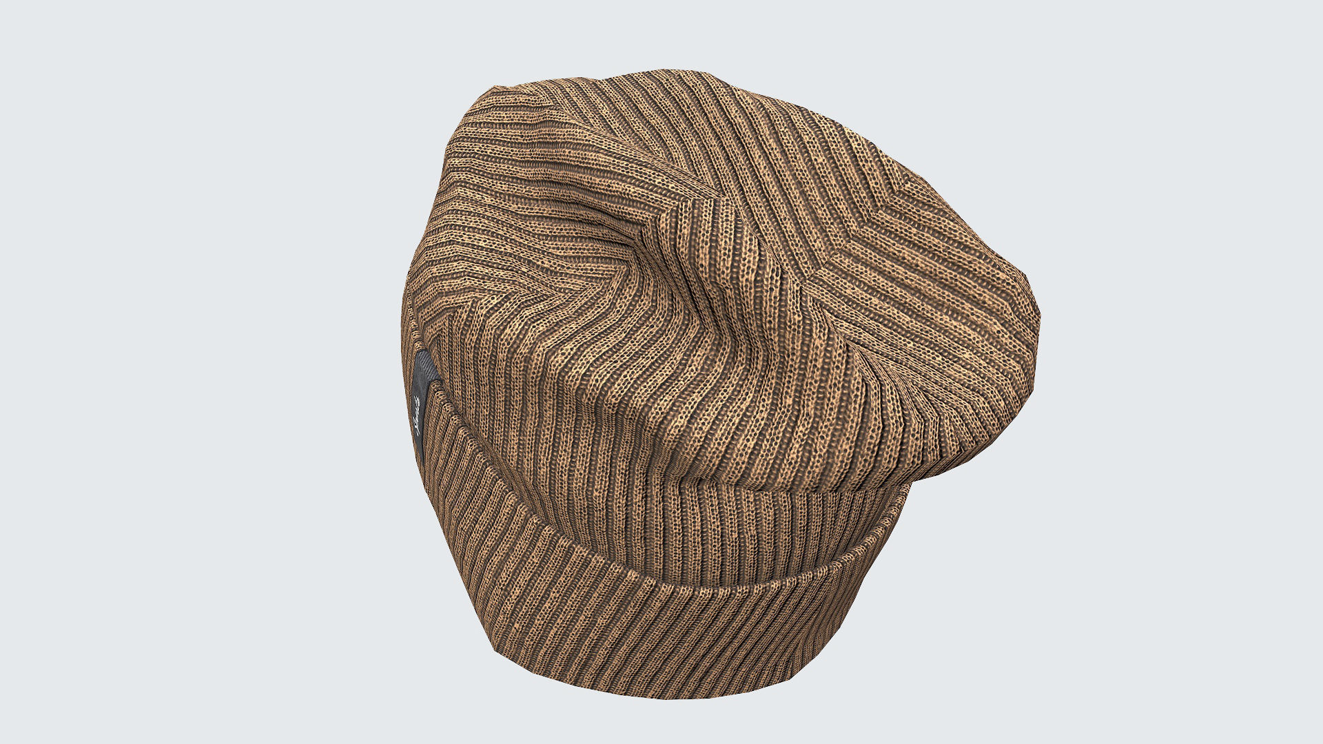 Beanie cap winter hat PBR game ready Low-poly 3D model_29