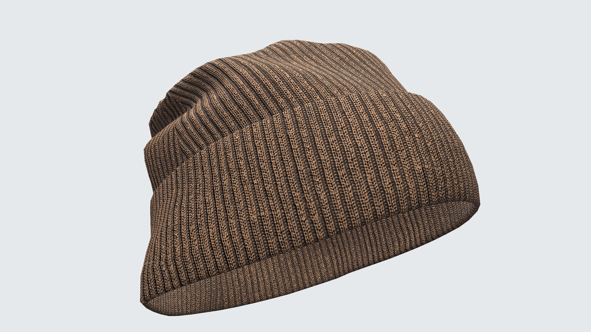 Beanie cap winter hat PBR game ready Low-poly 3D model_31