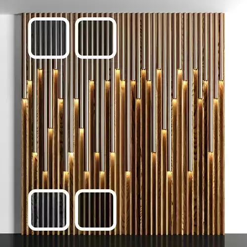Wooden led panels 2