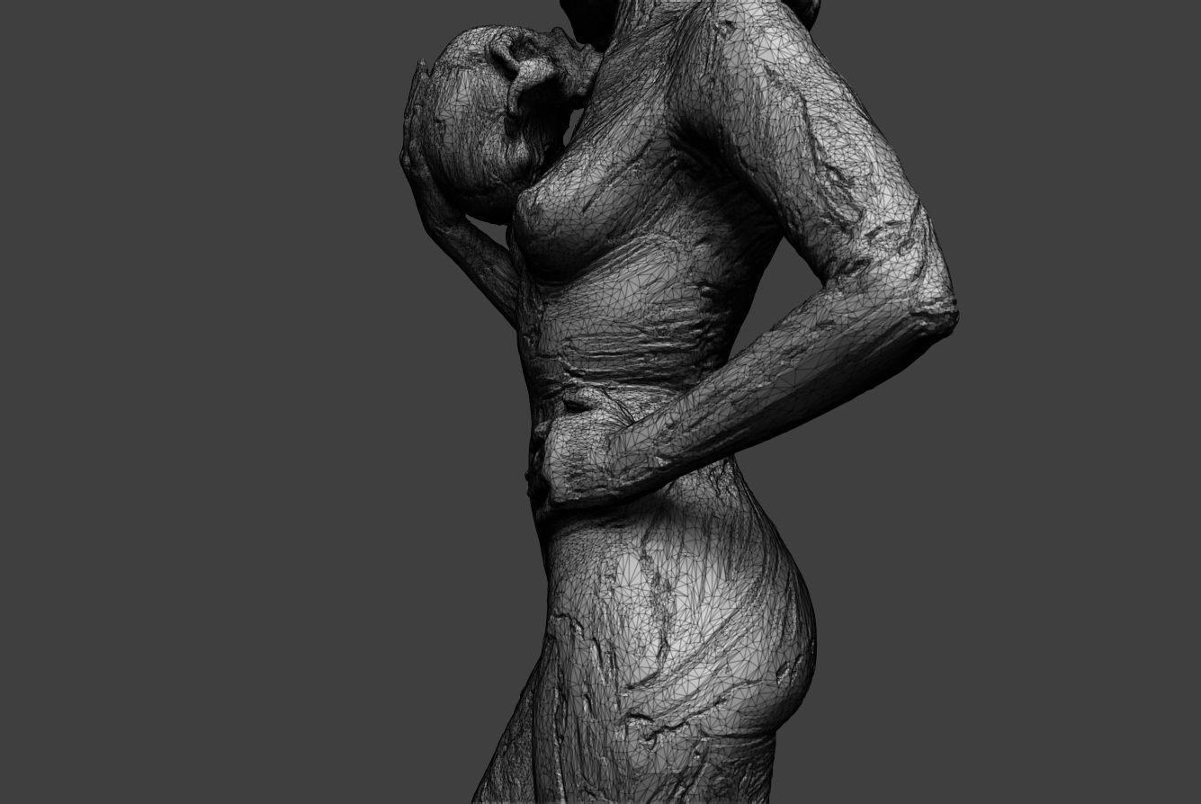 Clay Girl 12 3D print model_19